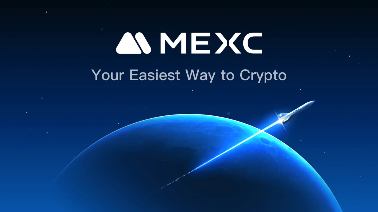 MEXCの公式サイト画面